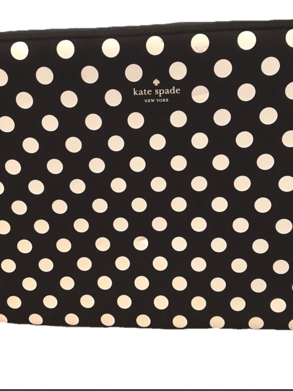 Kate Spade Sunshine Dot Laptop Sleeve NWOT 14”x10”